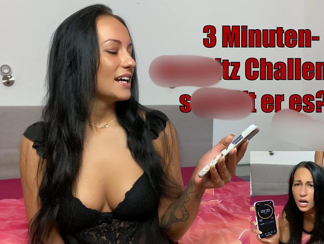 Lola_Candy Porno Video: 3 Minuten- abspri** Challenge!! schafft er es?? +cream**e