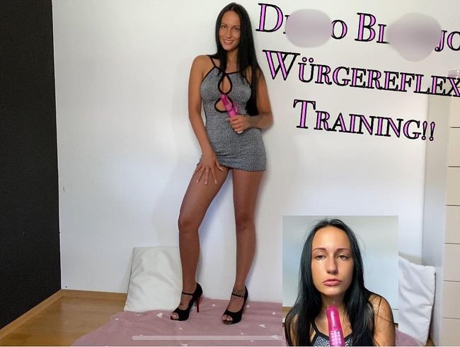 Lola_Candy Porno Video: dil*o bl*wjob! Würgereflex - Training!!