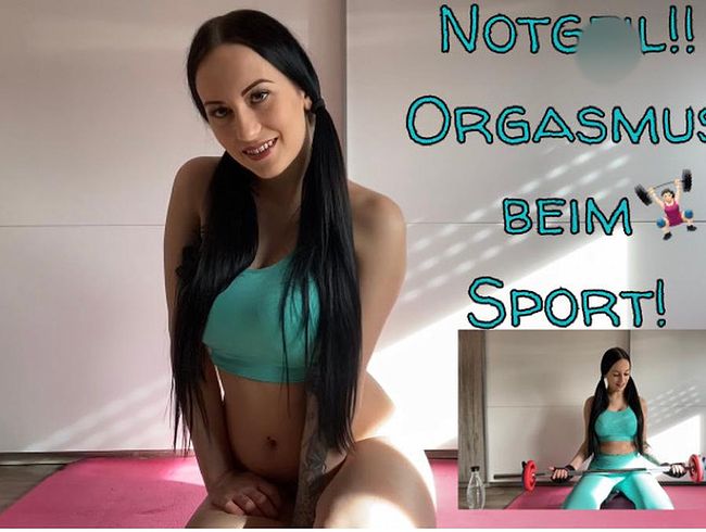 Lola_Candy Porno Video: Notgeil!! Orgasmus beim Sport!